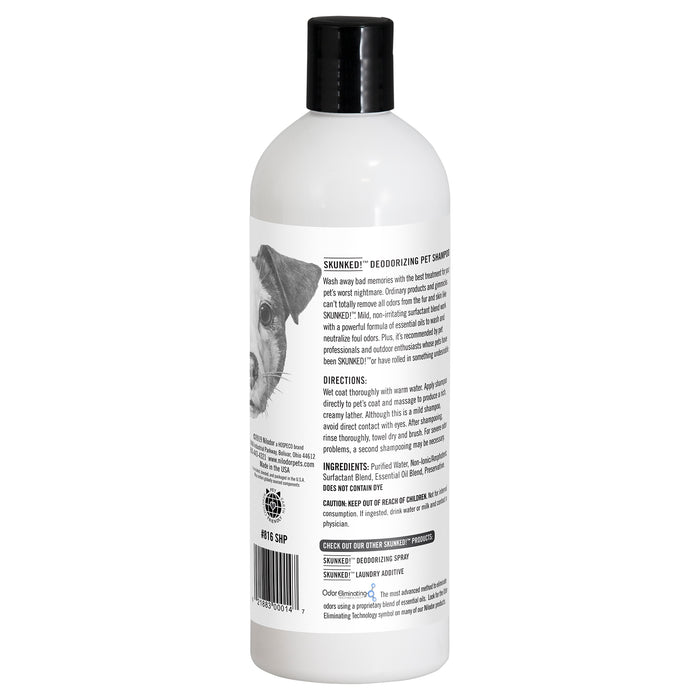 Dig Jocks | Nilodor - Tough Stuff Skunked! Deodorizing Pet Shampoo 16oz.