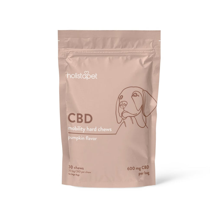 Dog Jocks | HolistaPet - MOBILITY CBD DOG TREATS - 600mg For Pets 60lbs and over