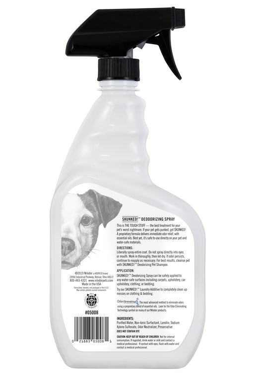 Dog Jocks | Nilodor - Tough Stuff Skunked! Deodorizing Spray 32 oz.