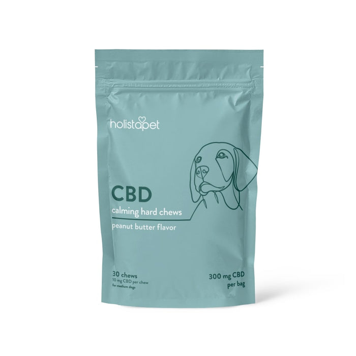 Dog Jocks - HolistaPet CBD Dog Treats + Calming Relief 300mg CBD Dog Treats for Anxiety